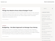 Tablet Screenshot of nottell.net